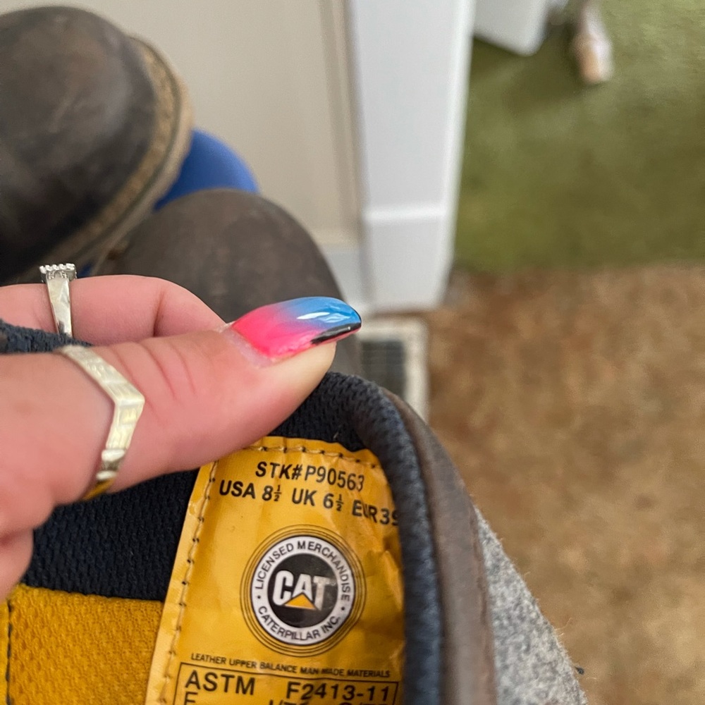 Women’s steel toe work boots zip up - Picture 2 of 7
